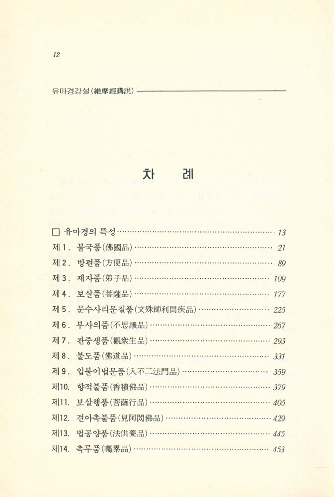『維摩經講說(유마경강설)』 2