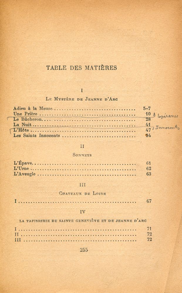 『MORCEAUX CHOISIS : POÉSIE』 2