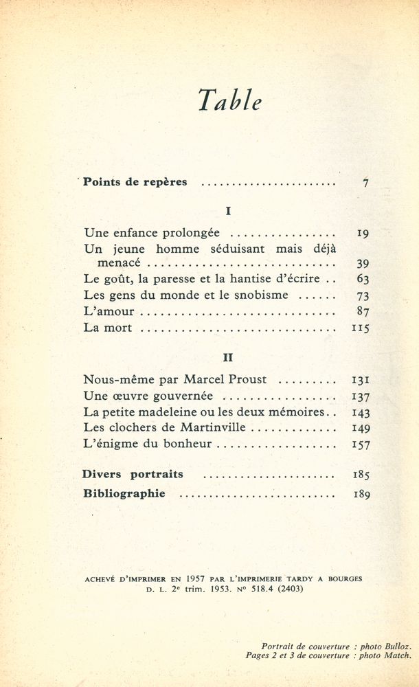 『PROUST par lui - même』 2