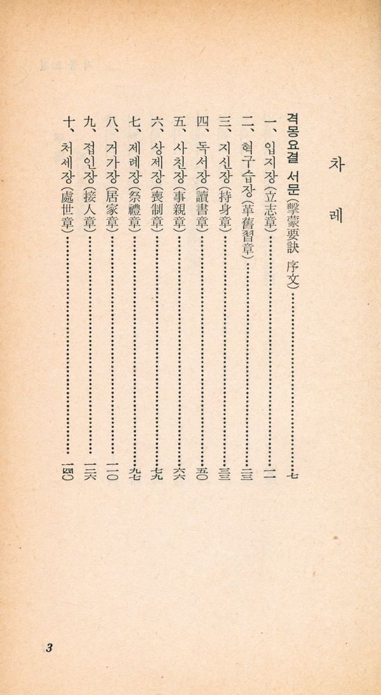 『乙酉文庫 71 - 擊蒙要訣(을유문고 71 - 격몽요결)』 2
