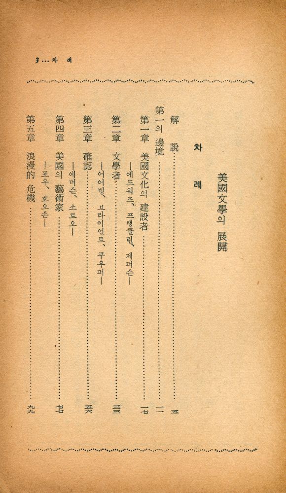 『『陽文文庫 27 - 美國文學의 展開(양문문고 27 - 미국문학의 전개)』 2
