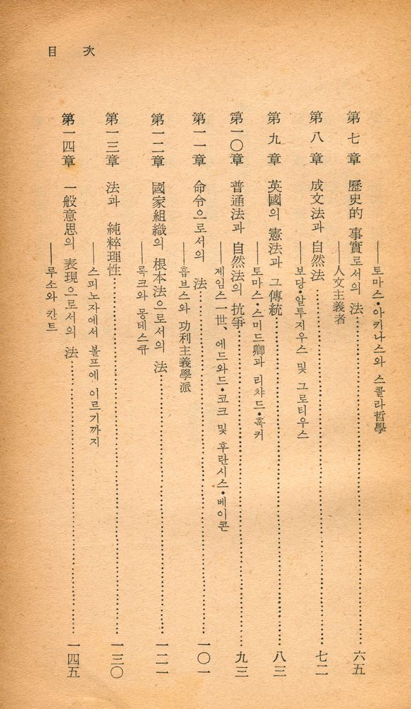 『葦聲文庫 24 - 西洋法哲學史(위성문고 24 - 서양법철학사)』 3