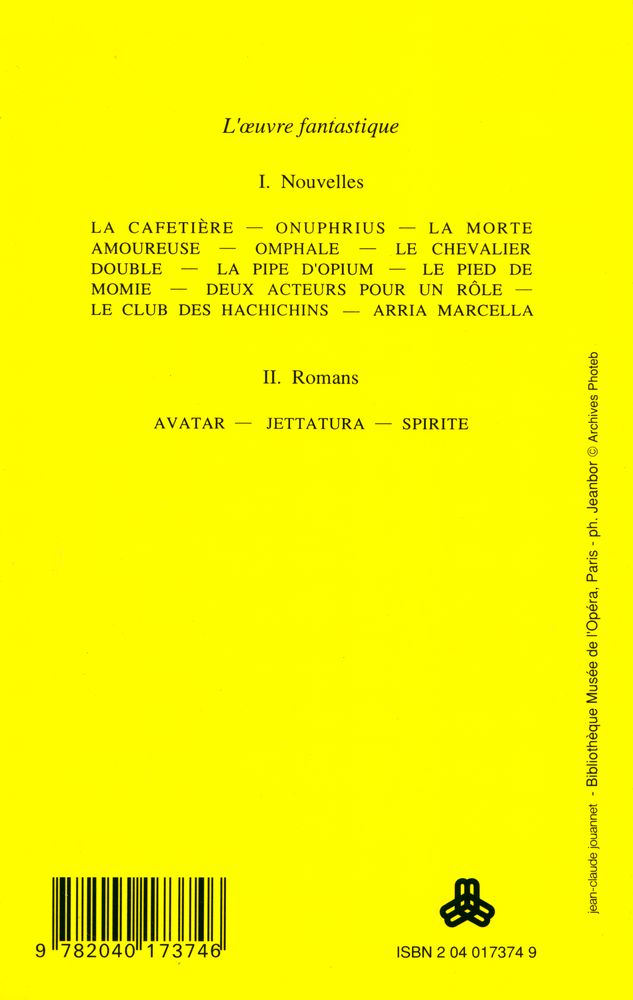 『L'œuvre fantastique Ⅱ - Romans』 3