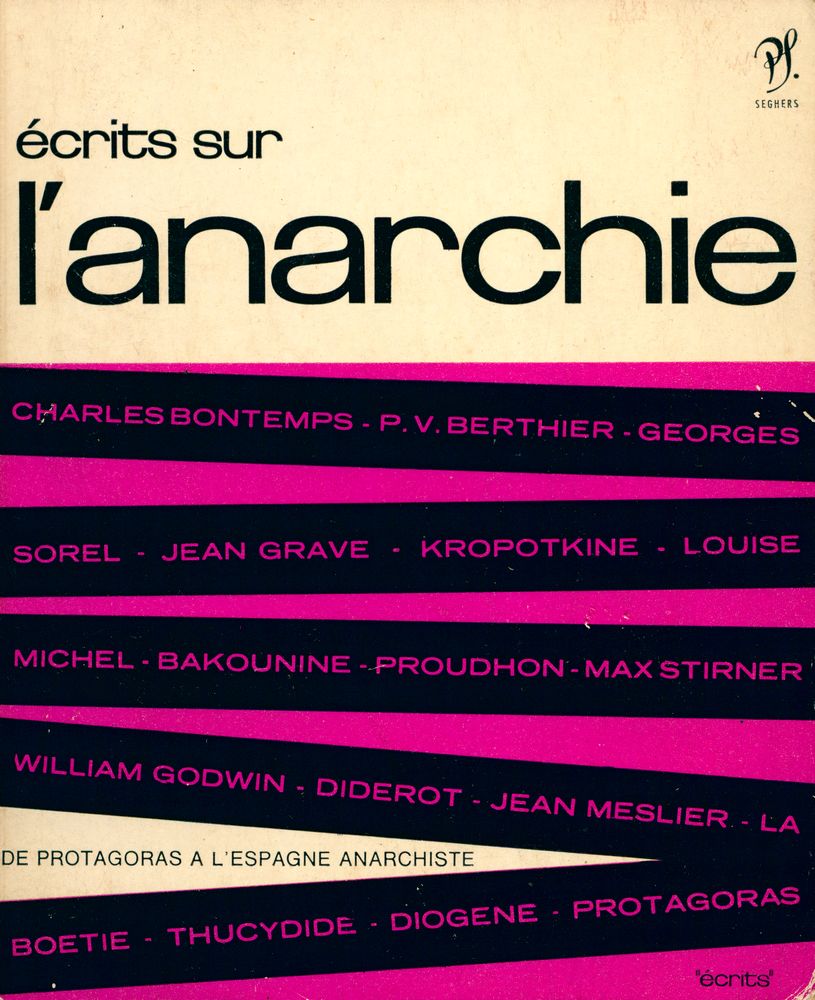 『écrits sur l'anarchie』 1