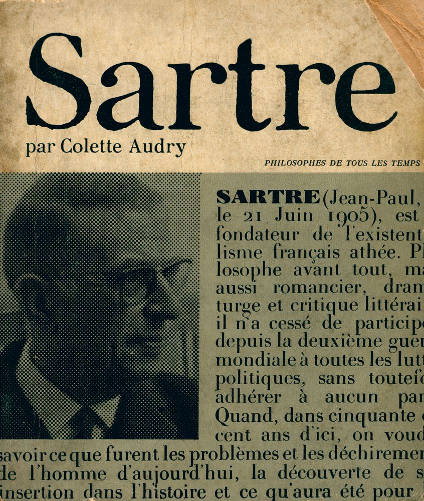 『PHILOSOPHES DE TOUS LES TEMPS - Sartre et la Réalité humaine』 1