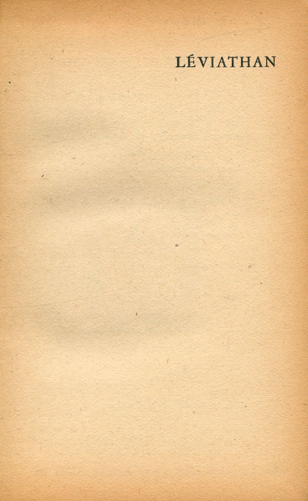 『LÉVIATHAN』 1