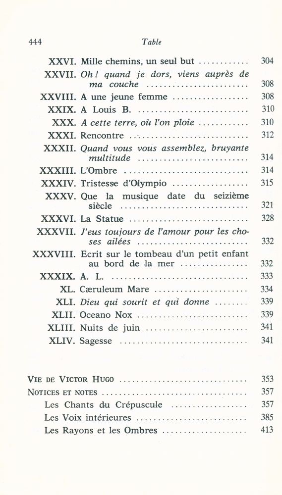 『Les Chants du crépuscule, Les Voix intérieures, Les Rayons et les Ombres』 7