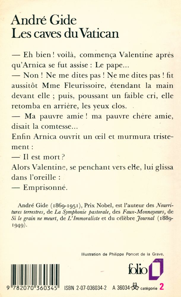 『Les caves du Vatican : SOTIE』 3