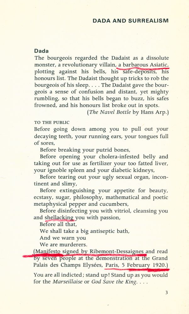 『DADA AND SURREALISM』 2