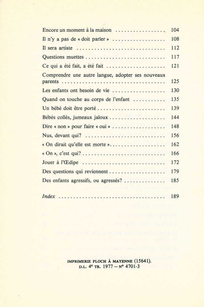 『Lorsque l'enfant paraît : Tome 1』 3