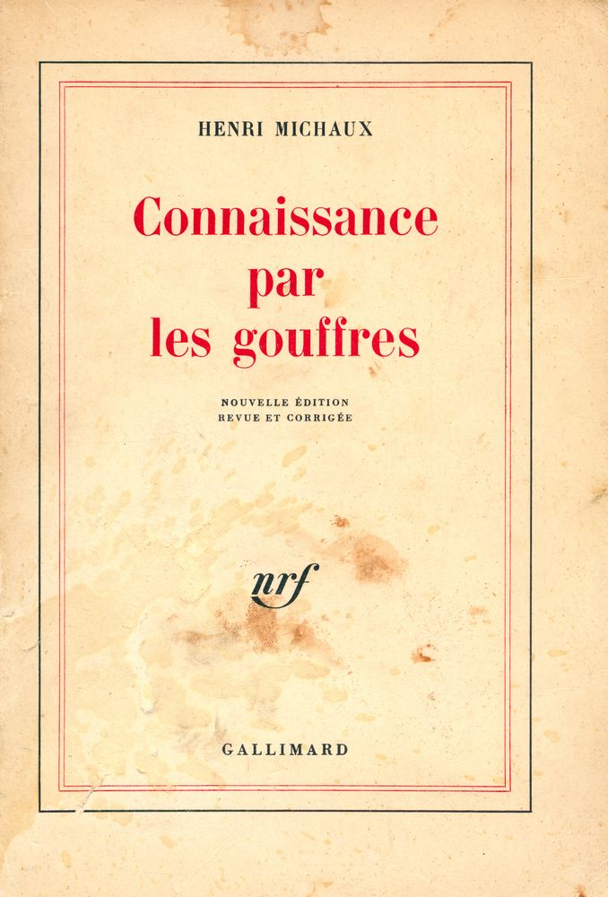 『Connaissance par les gouffres』 1