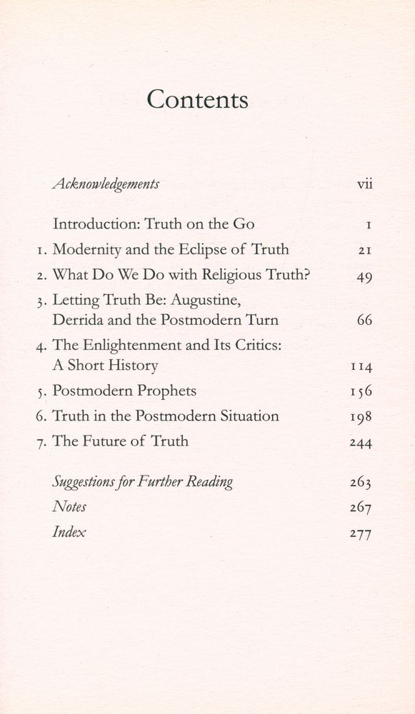 『Truth : Philosophy in Transit』 2
