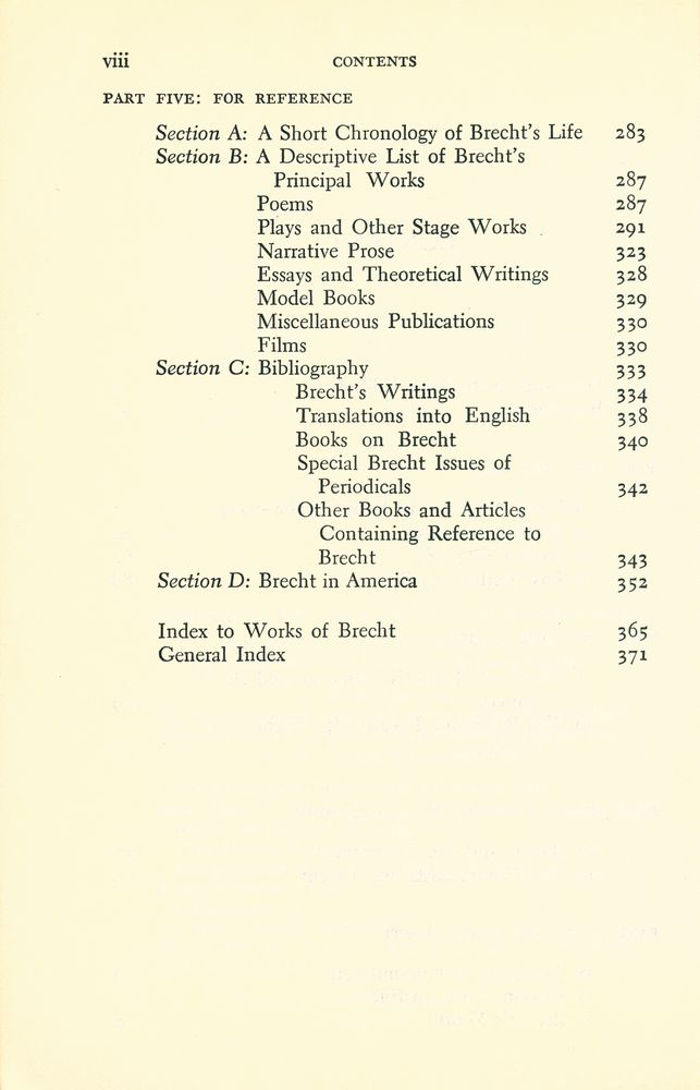 『Brecht: the man and his work』 3