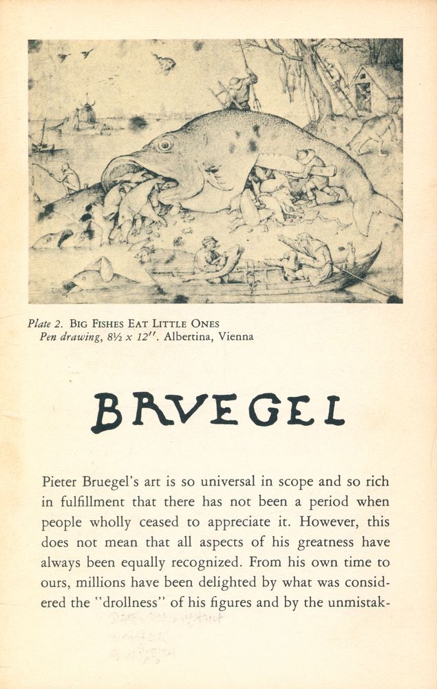 『PIETER BRUEGEL : THE ELDER (about 1525~1569)』 2