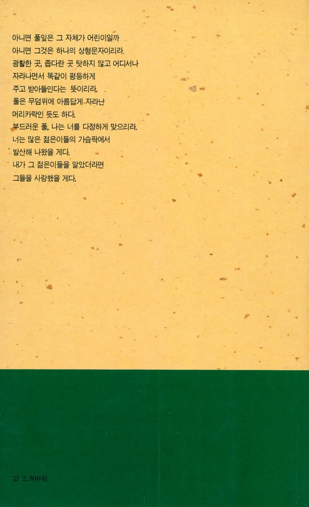『한권의 시 01 - 풀잎』 5