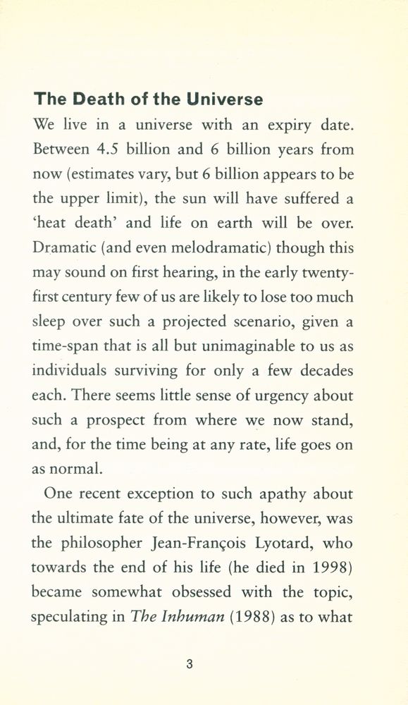 『Lyotard and the Inhuman』 2
