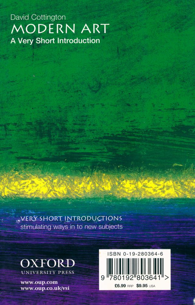 『Modern art : a very short introduction』 3