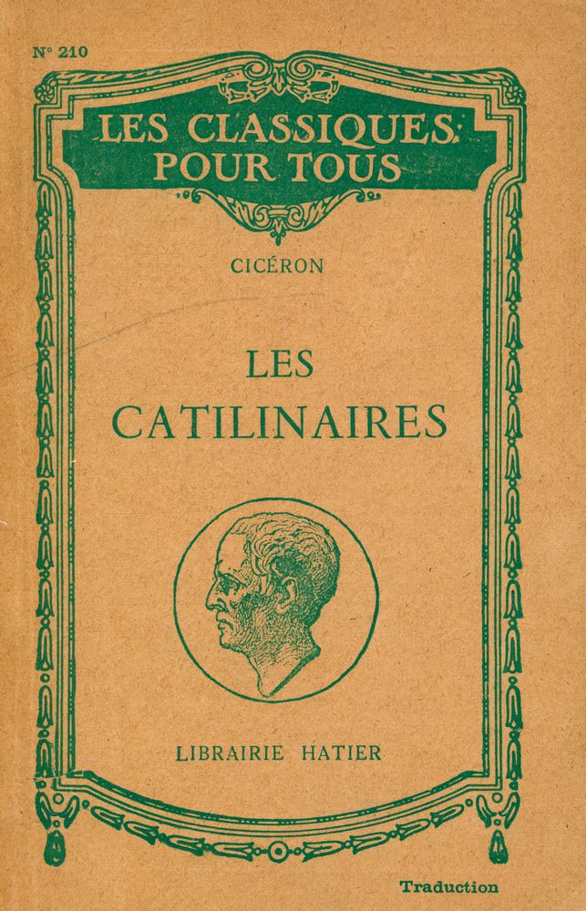 『LES CATILINAIRES』 1