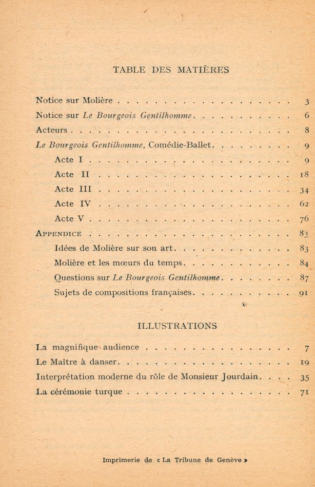 『LE BOURGEOIS GENTILHOMME : COMÉDIE - BALLET』 2