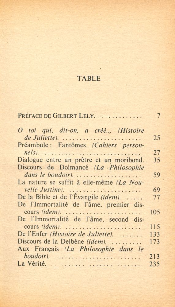 『Discours contre Dieu』 2