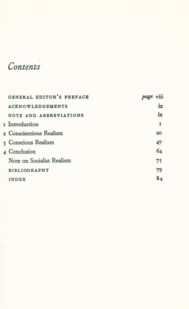 『The Critical Idiom - Realism』 2
