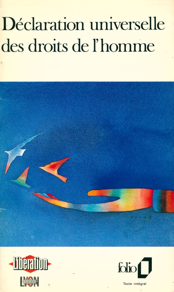 『Déclaration universelle des droits de l'homme』 1