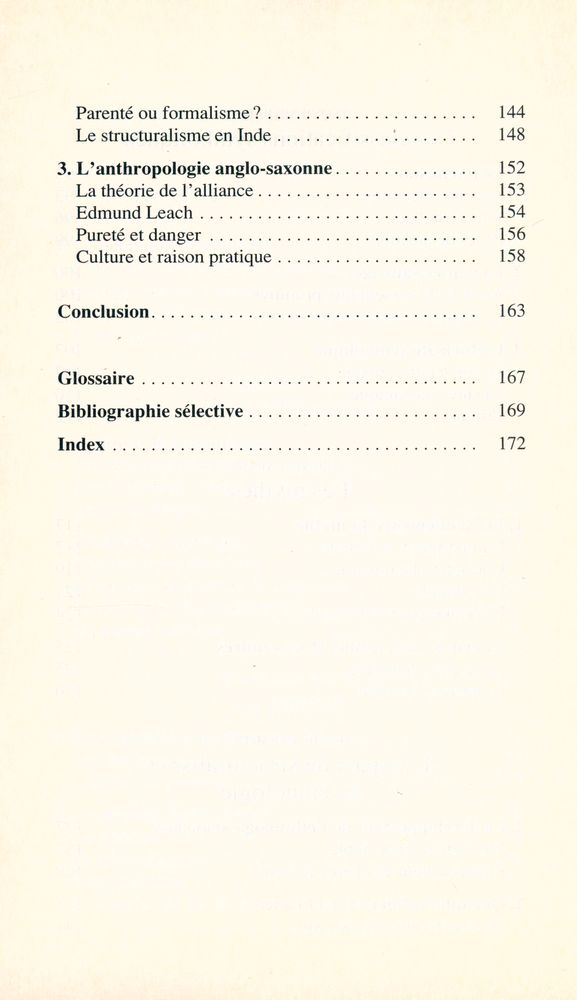 『Introduction à l'anthropologie structurale : Lévi - Strauss aujourd'hui』 5