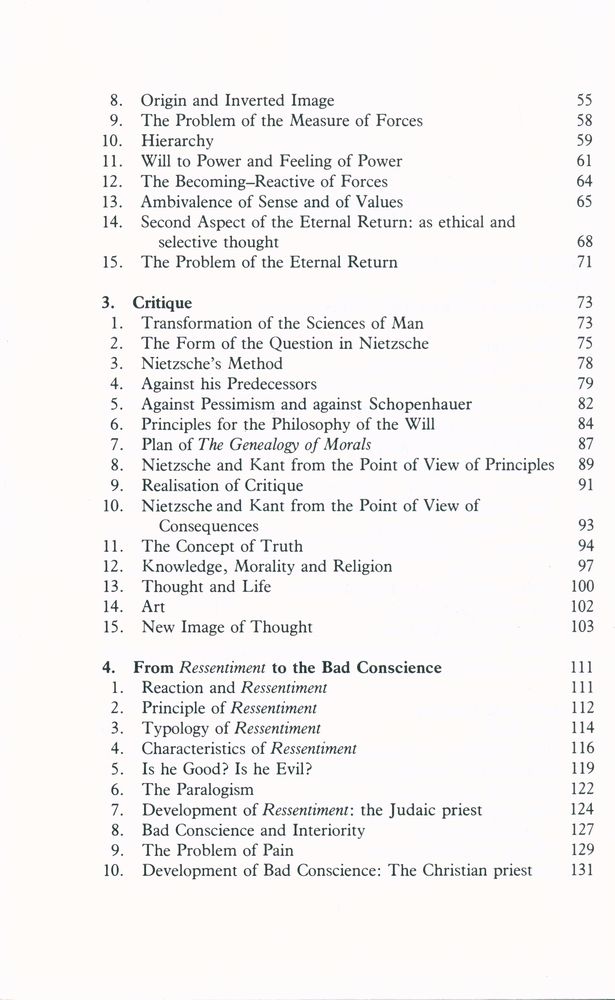 『Nietzsche and Philosophy』 3
