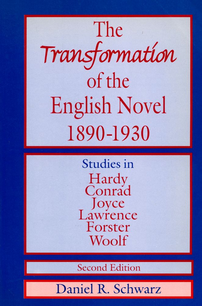 『The transformation of the English novel, 1890 - 1930』 1