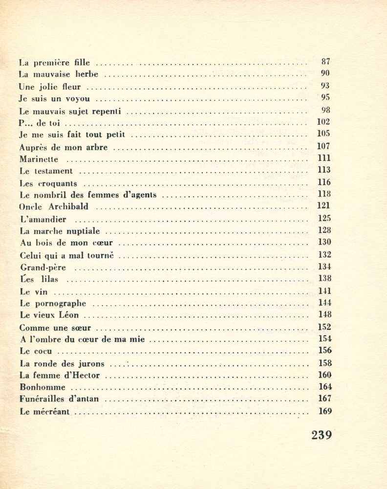 『GEORGES BRASSENS』 3