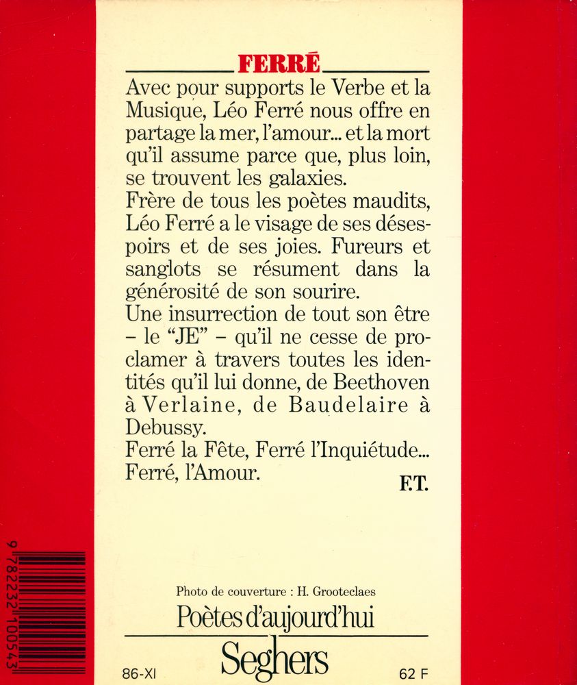 『Léo FERRÉ Les anées - galaxie』 4