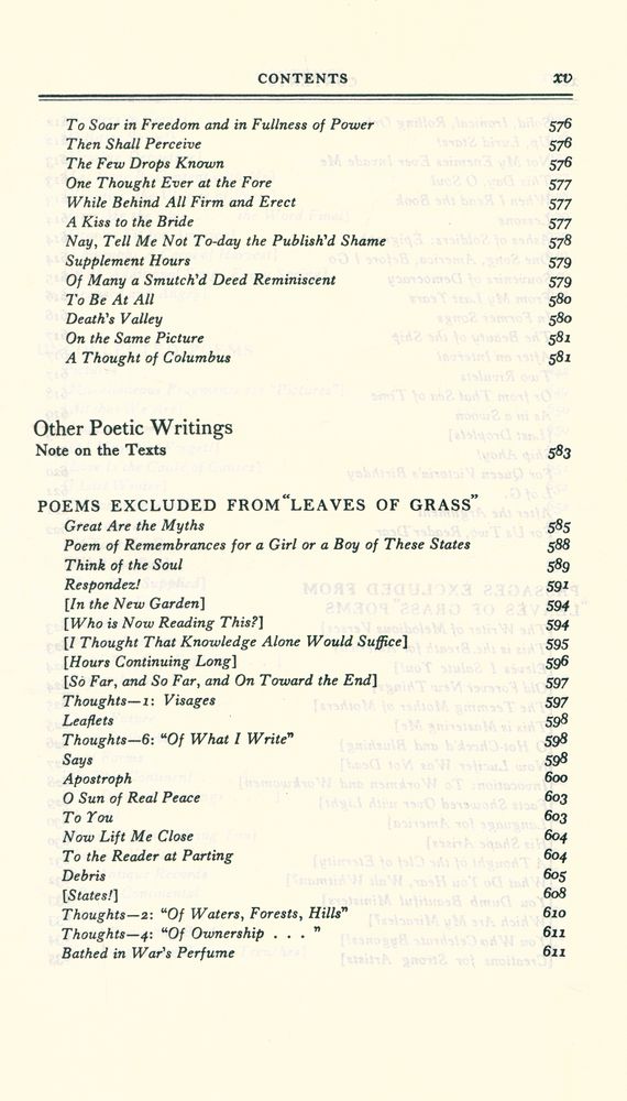 『Leaves of grass』