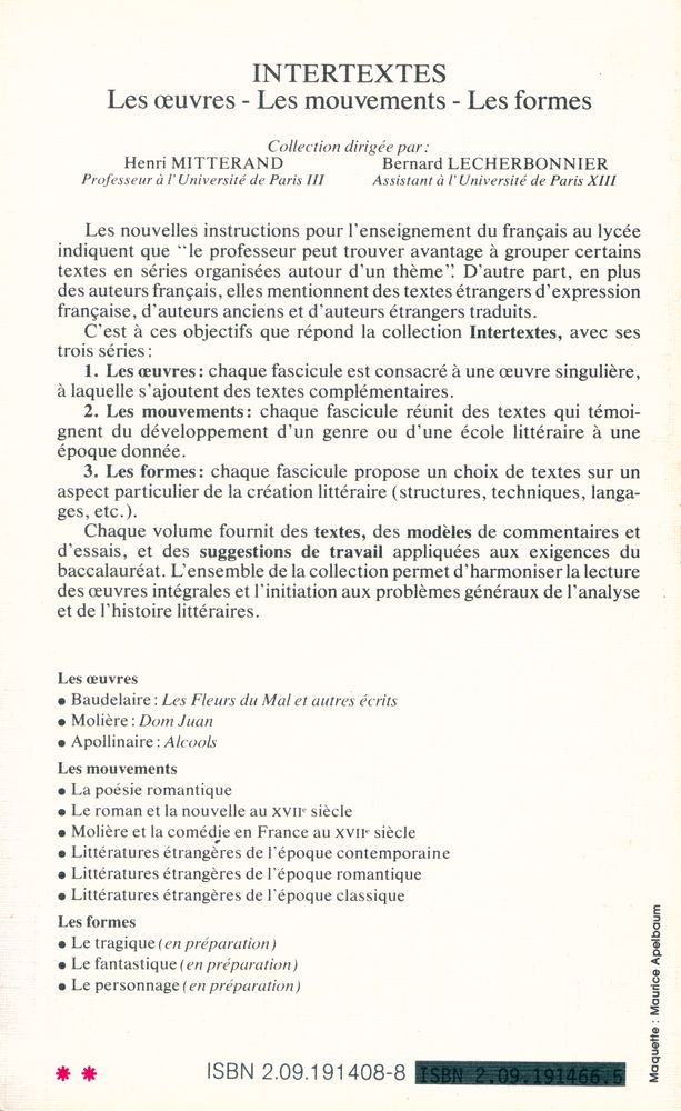 『LITTÉRATURES ÉTRANGÈRES de l'époque classique』 4