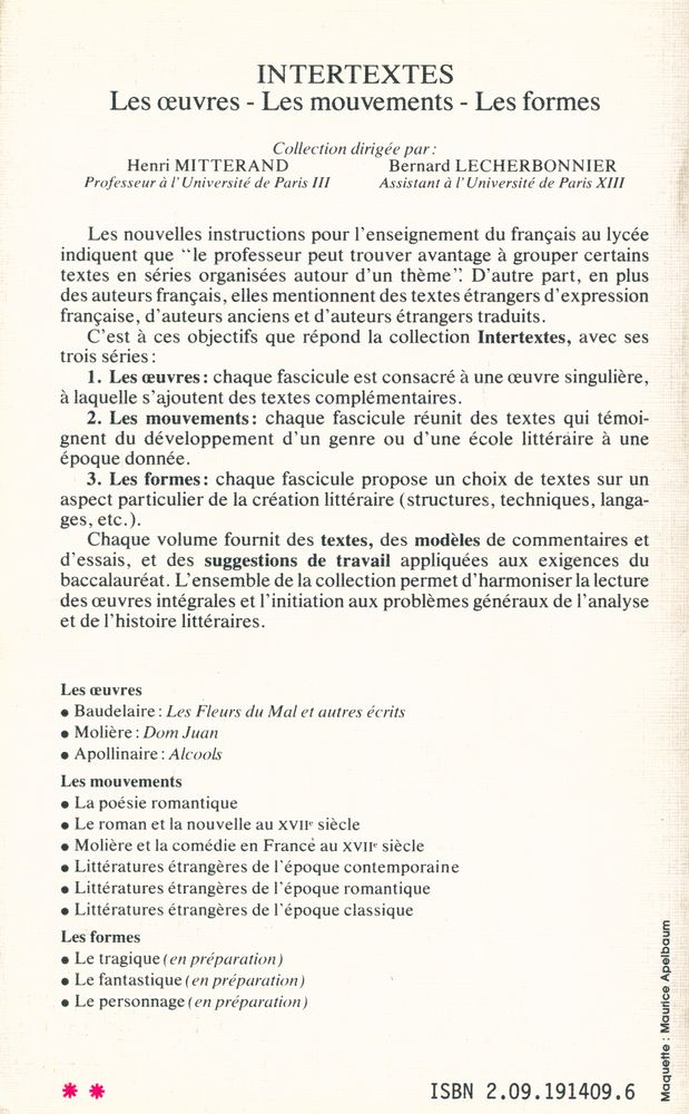 『LITTÉRATURES ÉTRANGÈRES de l'époque romantique』 3