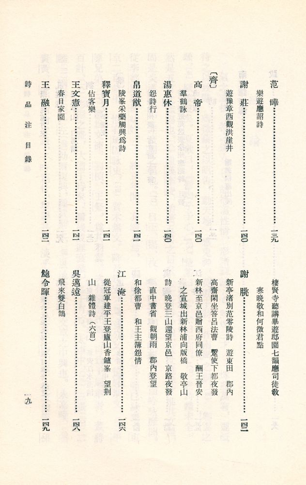 『詩品注』