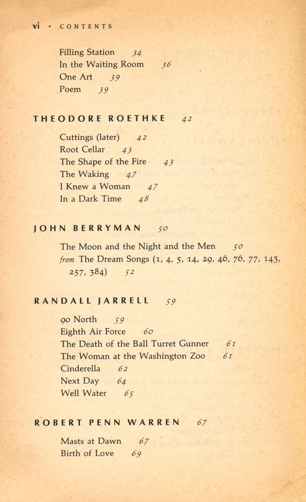 『The Vintage book of contemporary American poetry』 3
