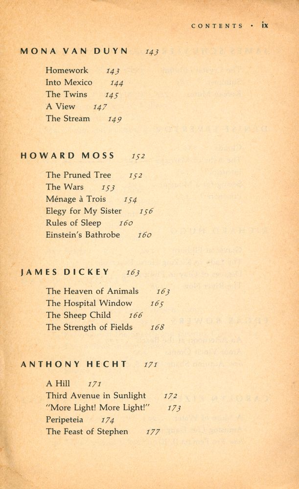 『The Vintage book of contemporary American poetry』 6