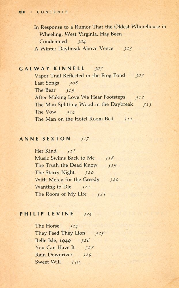『The Vintage book of contemporary American poetry』