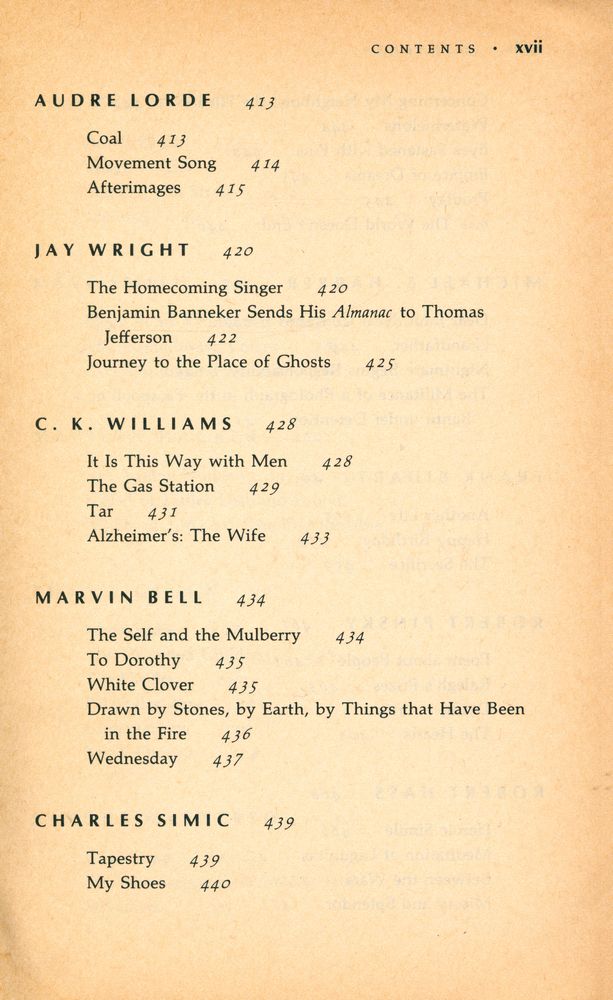 『The Vintage book of contemporary American poetry』