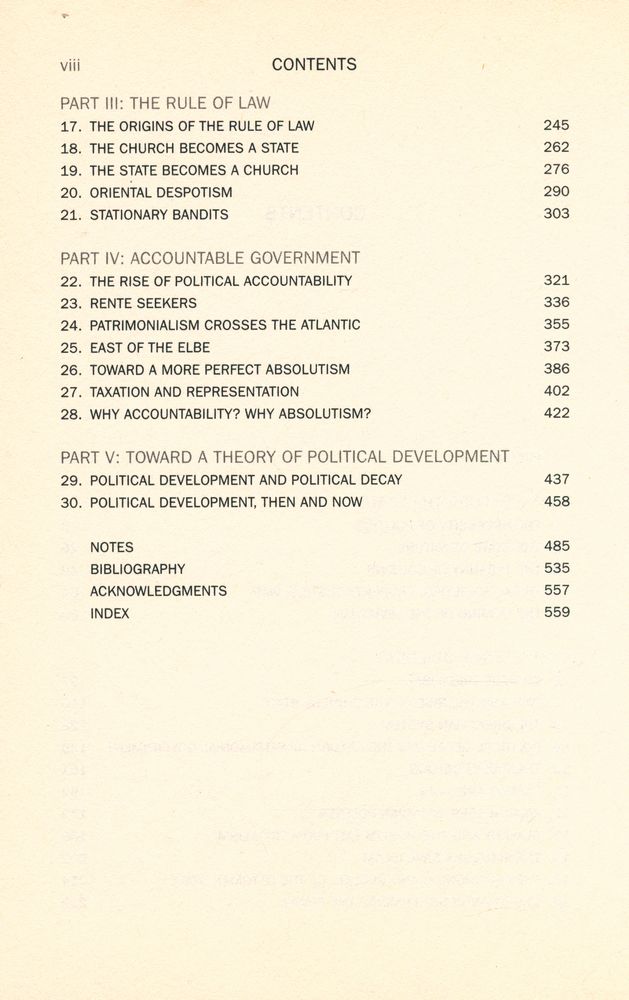 『The origins of political order : from prehuman times to the French Revolution』 3