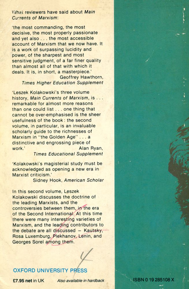 『Main currents of Marxism 2 : The golden age』 6