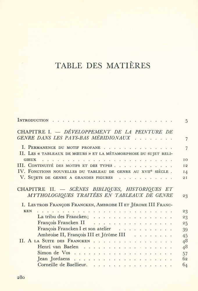 『les peintres flamands de genre au XVIIe siècle』 2