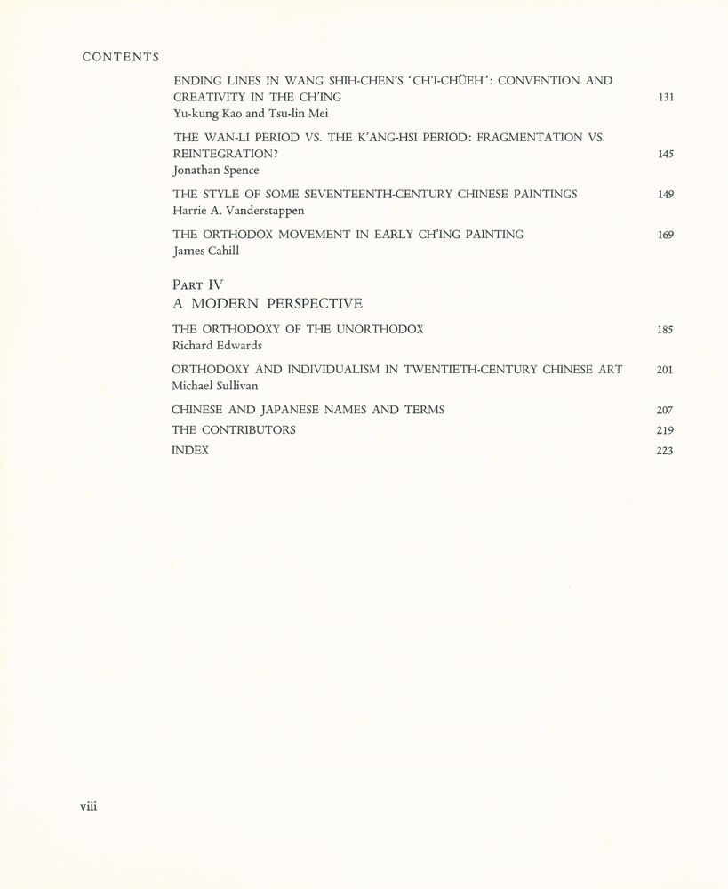 『ARTISTS AND TRADITIONS : USES OF THE PAST IN CHINESE CULTURE』 3