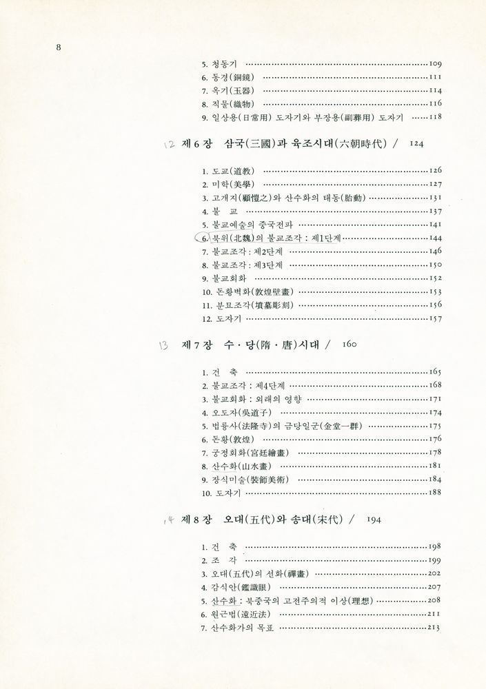 『中國美術史(중국미술사)』 3