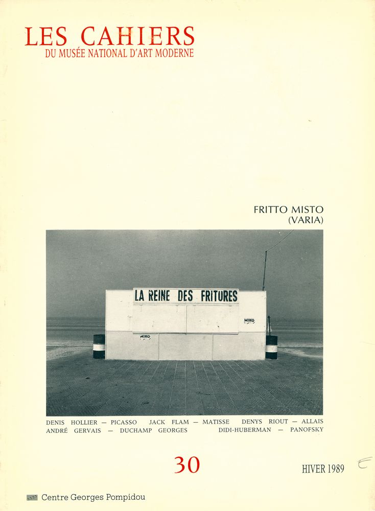 『LES CAHIERS DU MUSÉE NATIONAL D'ART MODERNE』 1