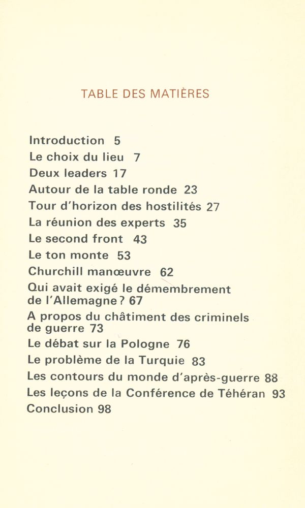 『TÉHÉRAN les leçons de l'histoire』 2