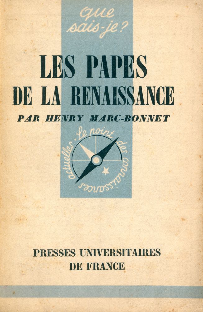 『LES PAPES DE LA  RENAISSANCE(1447 - 1527)』 1