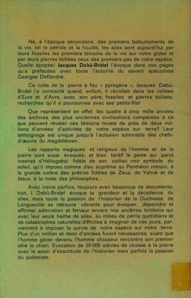 『20000 siècles de chasse à la pierre : LES PREMIERS MATINS DU MONDE : Collection dirigee par Christian Bernadac』 3
