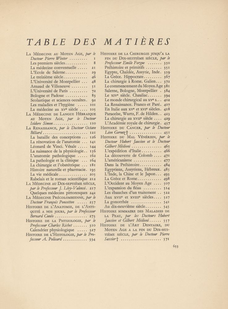 『HISTOIRE GÉNÉRALE DE LA MÉDECINE, DE LA PHARMACIE, DE L'ART DENTAIRE ET DE L'ART VÉTÉRINAIRE : TOME 2』 2