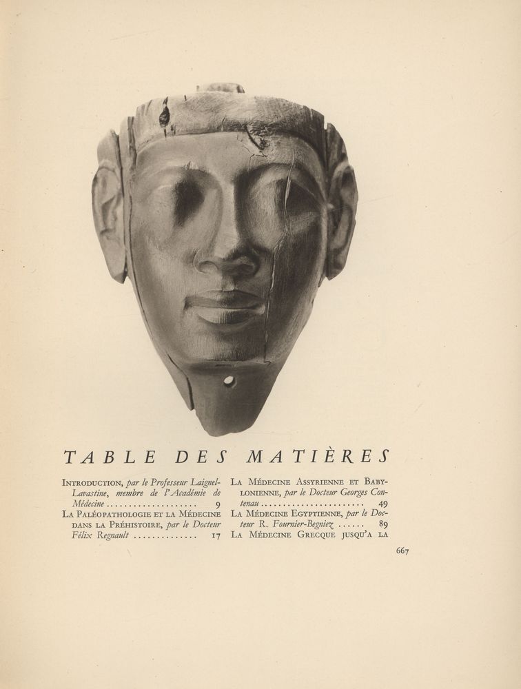 『HISTOIRE GÉNÉRALE DE LA MÉDECINE, DE LA PHARMACIE, DE L'ART DENTAIRE ET DE L'ART VÉTÉRINAIRE : TOME 1』 2